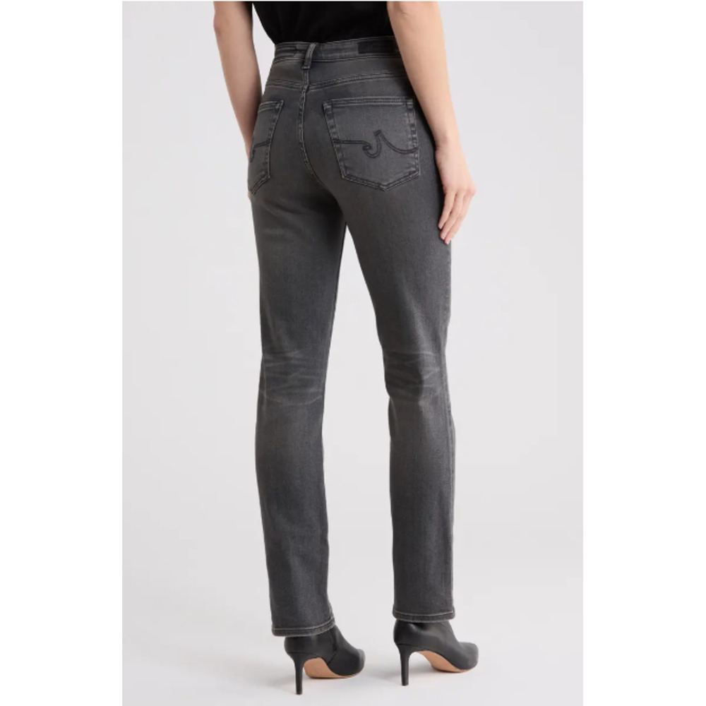 AG Jeans | Saige High-Waist Straight Leg Jeans Black Size 22 - Picture 2 of 8